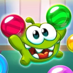 Bắn Bóng Om Nom bubbles