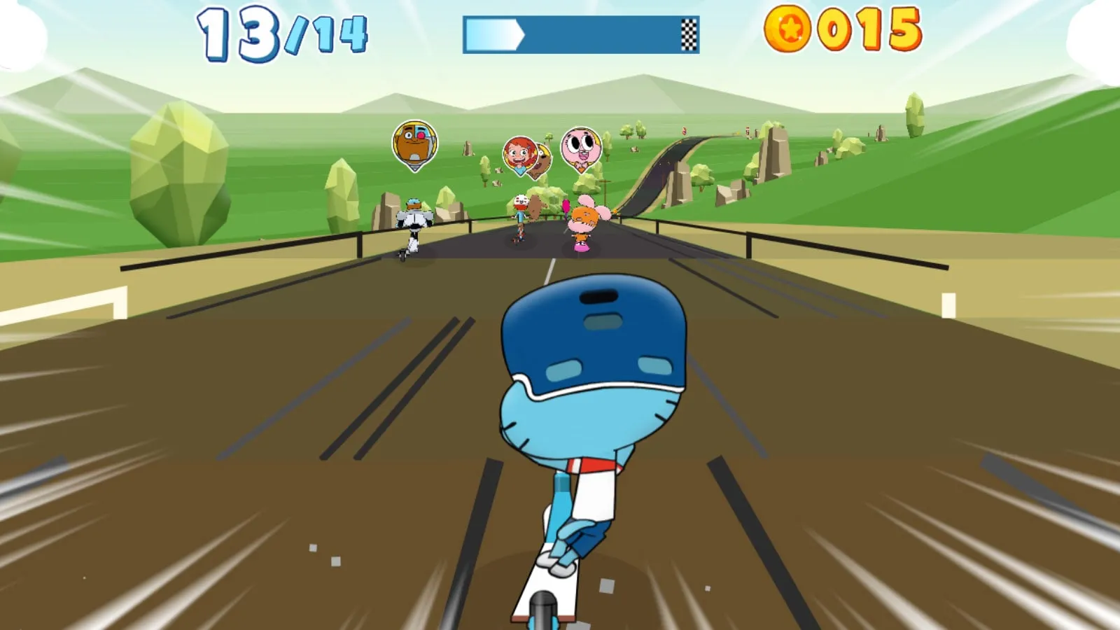 Đua Xe Lượm Tiền Skate Rush
