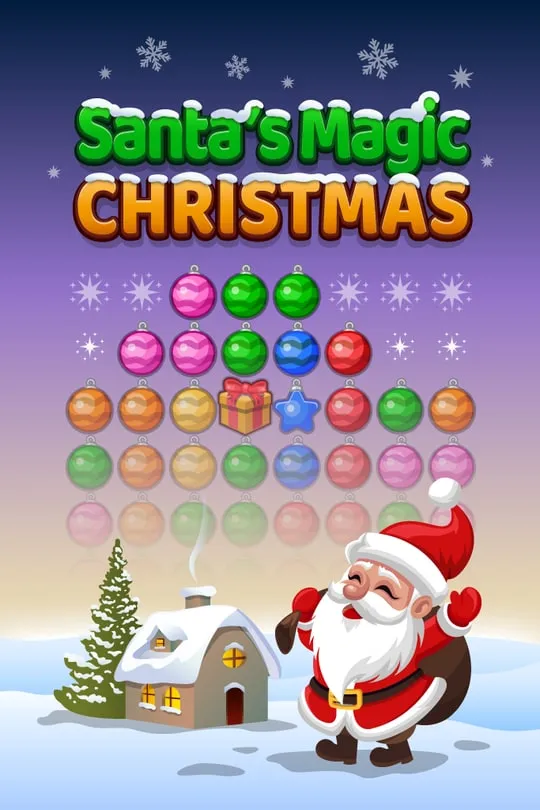 Phá Bóng Noel Santa Magic Xmas
